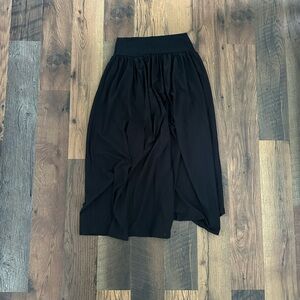 Halara Breezeful High Waisted Split Flowy Quick Dry Maxi Skirt